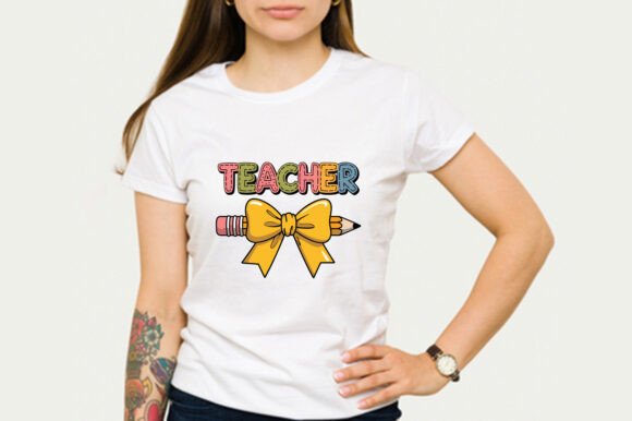 Boho Teacher Coquette Graphics for T-Shirt Designs