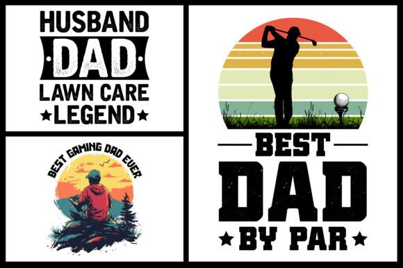 Dad SVG Graphics for T-Shirt Designs