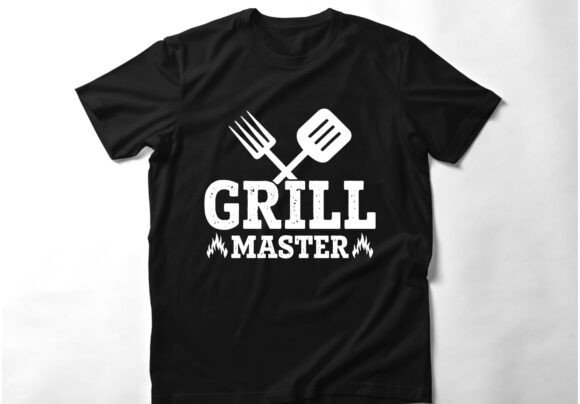Grill Master T-Shirt Design: Graphics for Branding
