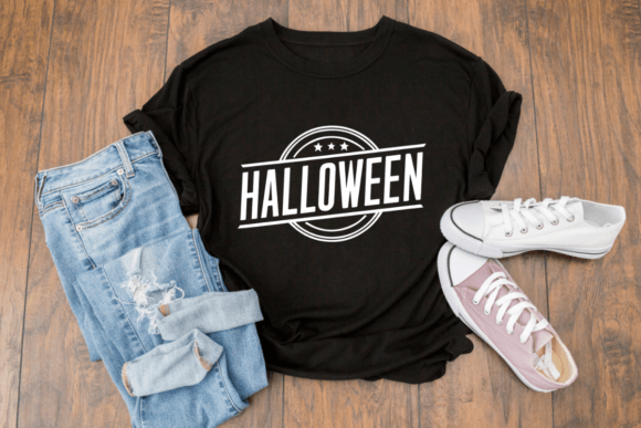 Halloween T-Shirt Design Svg: Retro Graphics