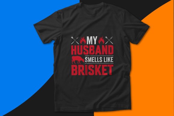 Review: BBQ Typography T-shirt Design for Embroidery
