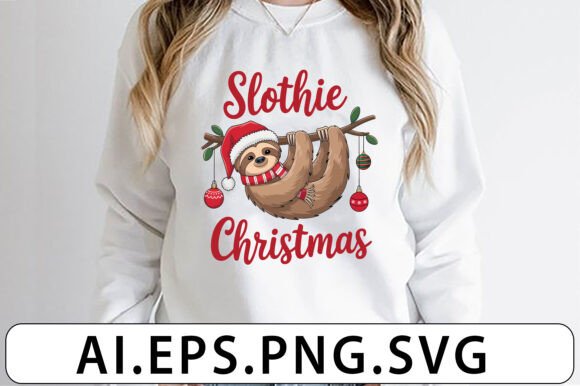 Slothie Christmas Graphics: T-Shirt Designs Review