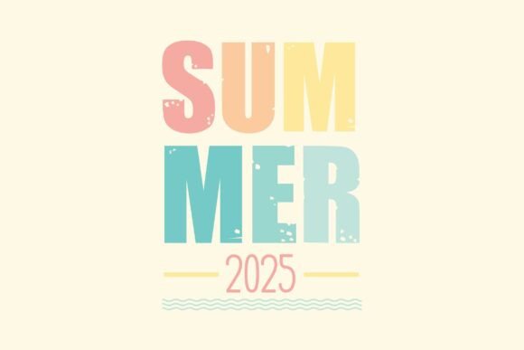 Summer 2025 SVG: Retro Graphics for T-Shirt Designs