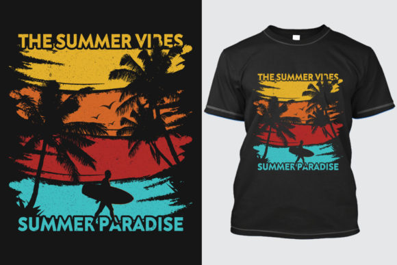 Summer T-shirt Design 19: Graphics for T-Shirt Designs